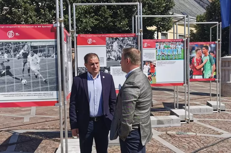 Ingyenes futballtörténeti kiállítást nyitott az MTI Nemzeti Fotótár