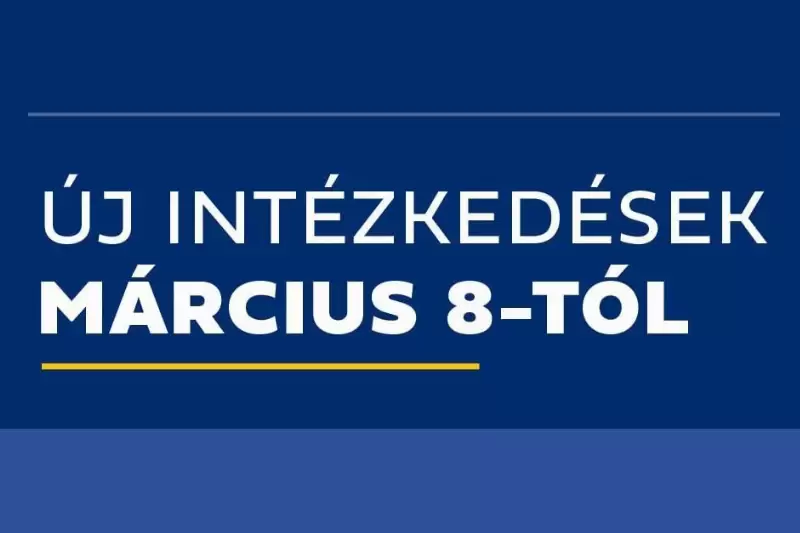 A március 8. és 22. közötti védelmi intézkedések