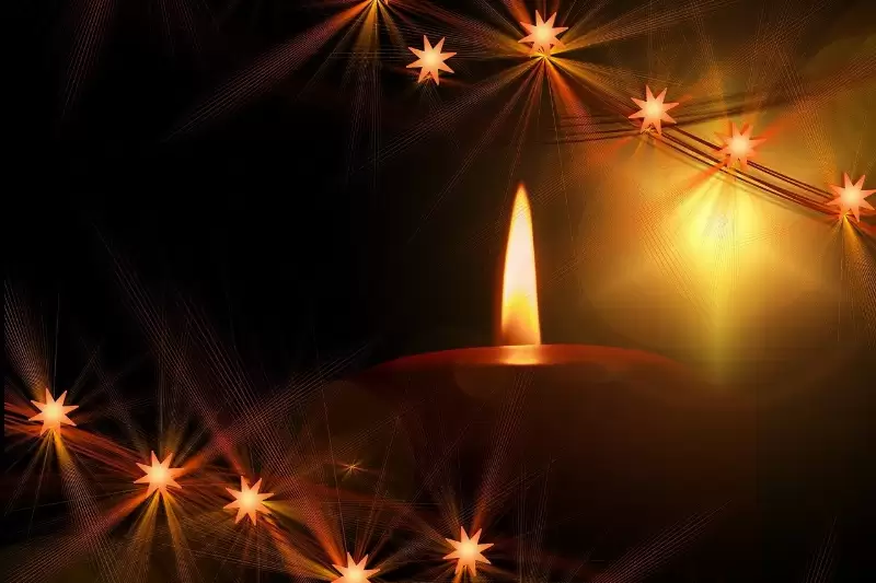 Első adventi gyertyagyújtás 