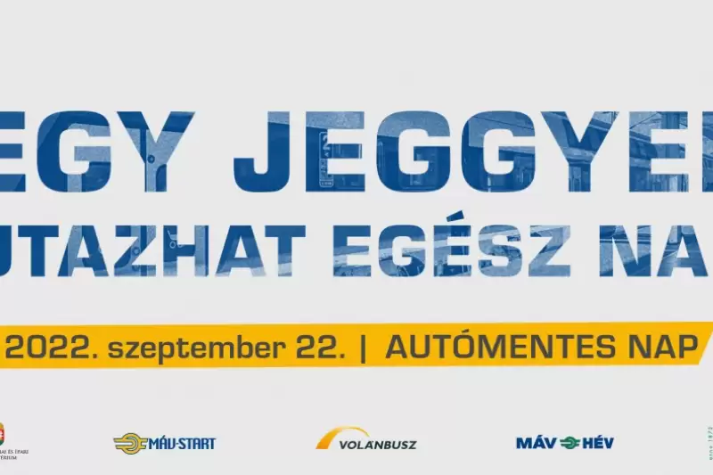 Egy jeggyel - Autómentes nap 2022