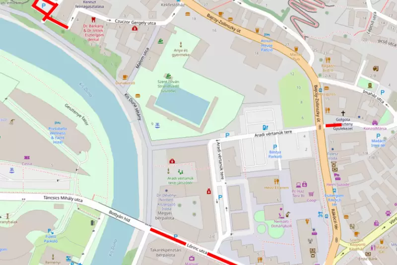 Forgalomkorlátozások útburkolati jelek festése miatt