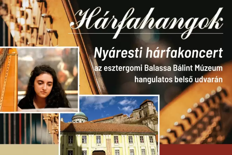 HÁRFAHANGOK - nyáresti hárfakoncert Esztergomban
