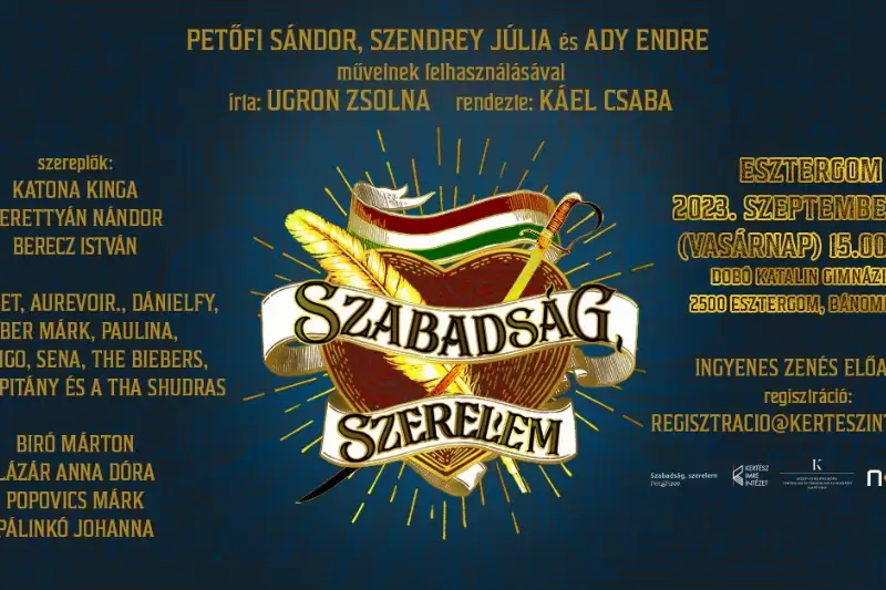 Szabadság, szerelem - Petőfi 200 zenés irodalmi előadás
