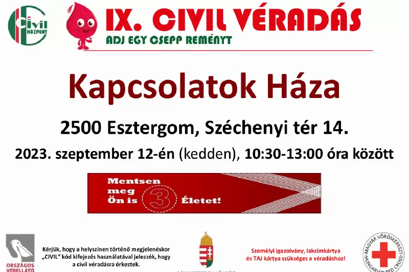 Civil Véradás - Esztergom