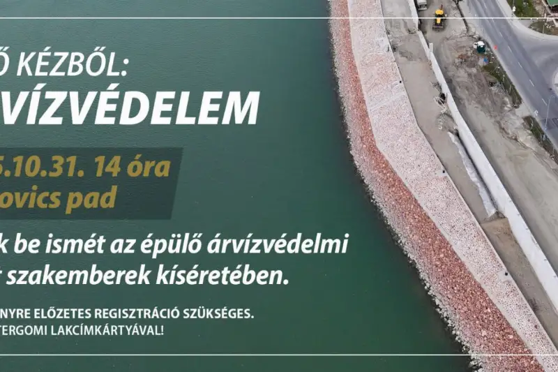 Ismét bejárás lesz az épülő gáton