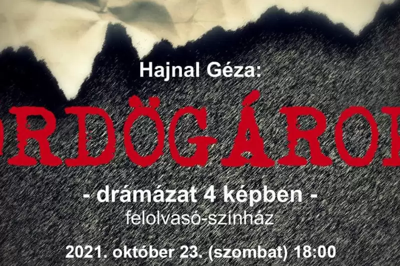 Hajnal Géza: Ördögárok című előadás