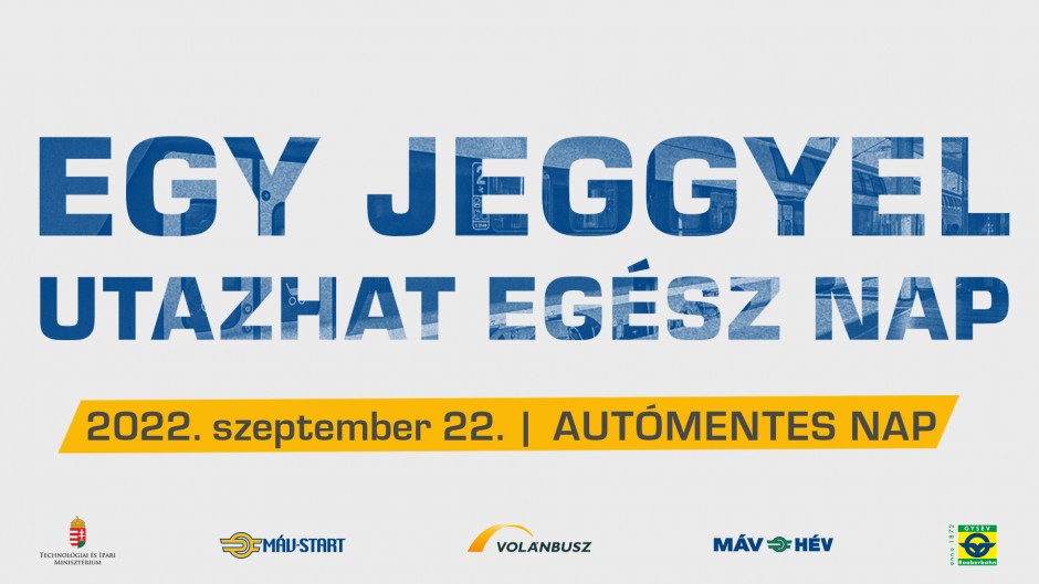 Egy jeggyel - Autómentes nap 2022