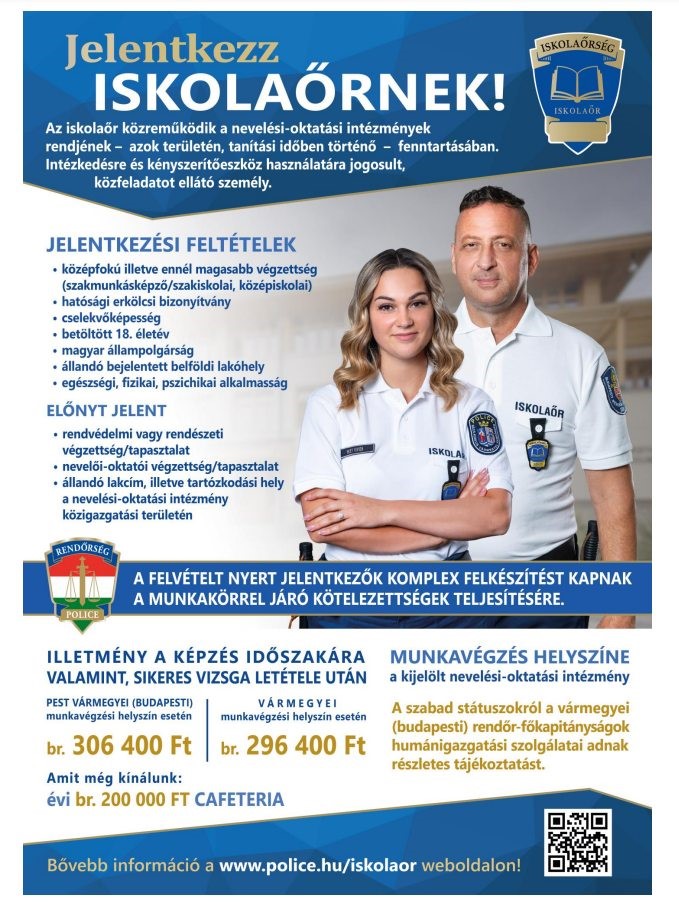 Iskolaőr toborzás
