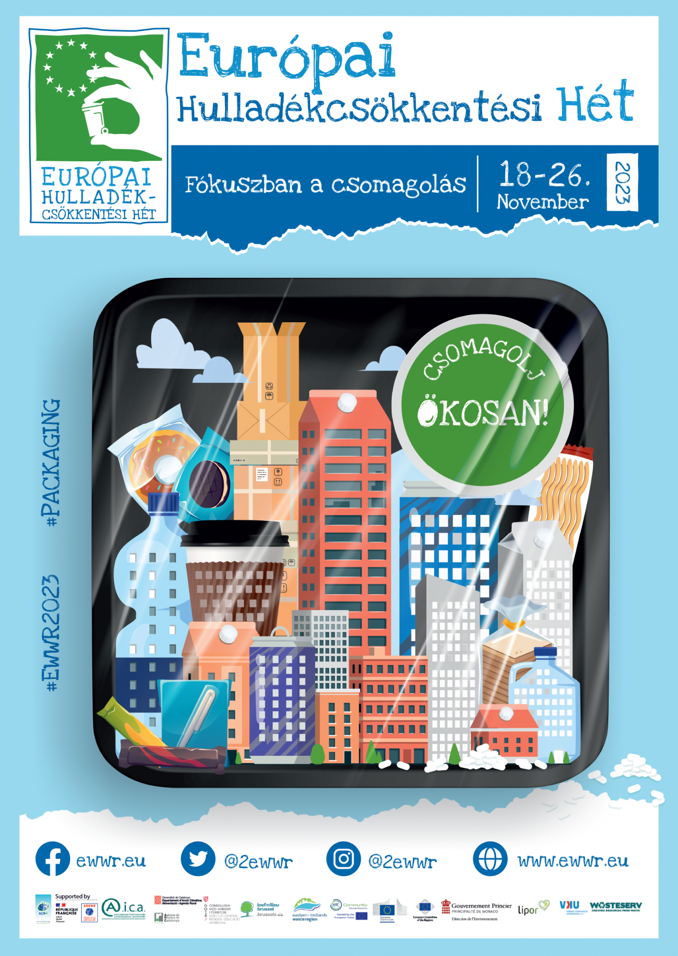 15. Európai Hulladékcsökkentő Hét – Fókuszban a csomagolás!