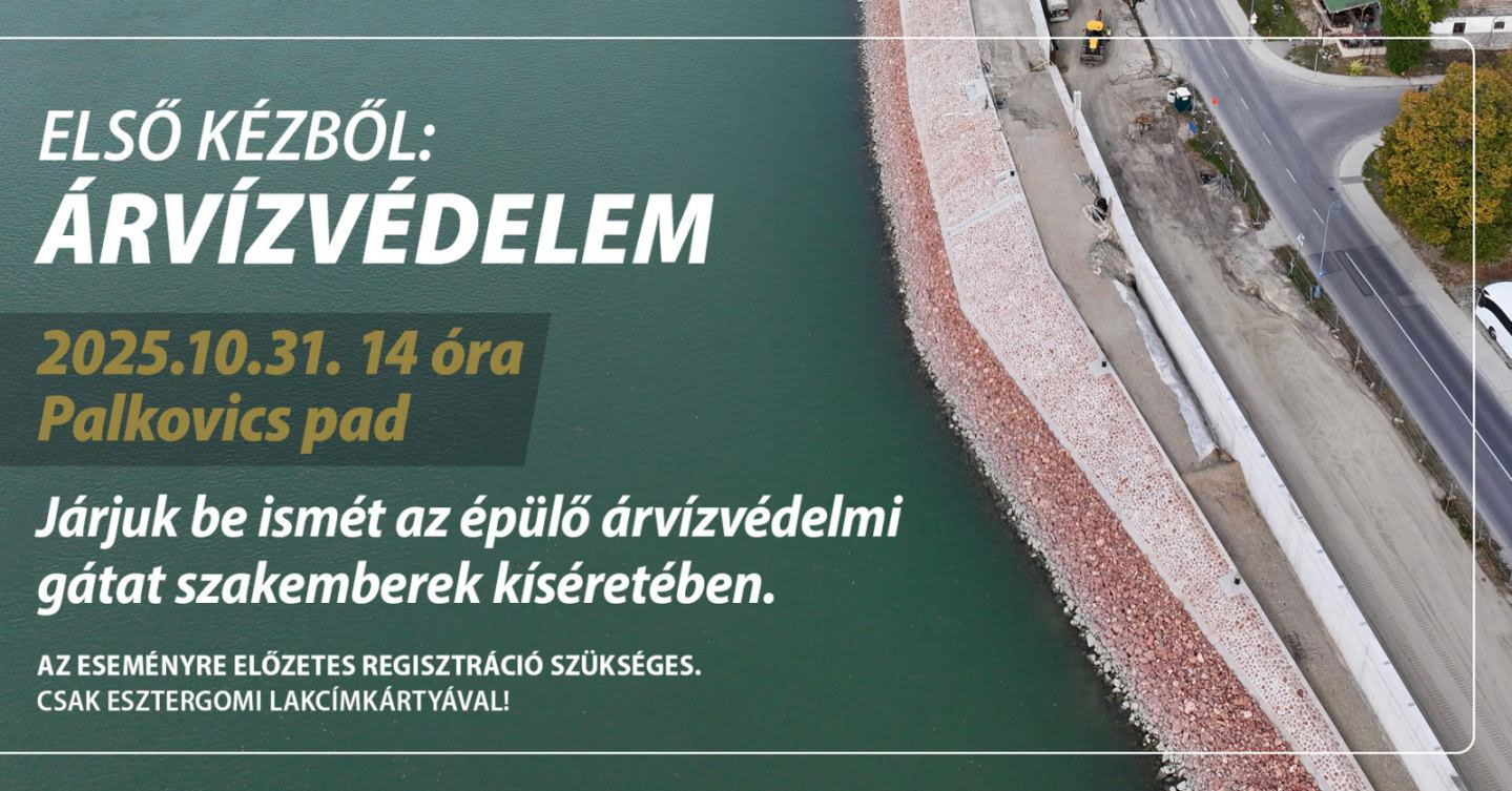 Ismét bejárás lesz az épülő gáton
